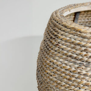 CORDA L ΚΑΣΠΩ ΜΕ ΠΟΔΙΑ WHITE WASHED ΦΥΣΙΚΟ GRASS