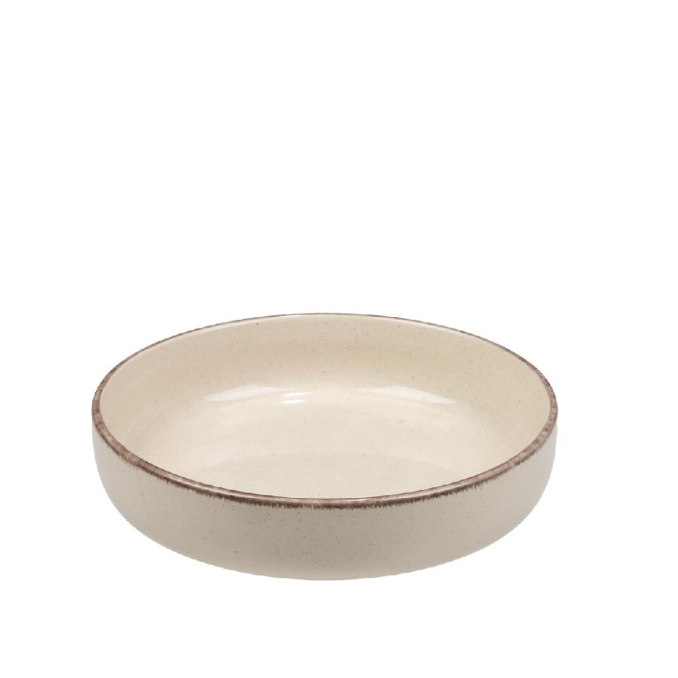 TUSCANY CREAM ΠΙΑΤΟ ΒΑΘΥ NORDIC/STEP 21X4,5CM