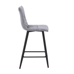 LINEA ΣΚΑΜΠΟ BAR ΓΚΡΙ SILVER 42x51x84