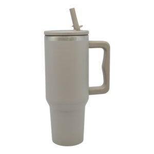 ΠΟΤΗΡΙ ΘΕΡΜΟΣ ΑΝΟΞΕΙΔΩΤΟ 1,2lt ΜΕ ΚΑΛΑΜΑΚΙ TAUPE 9,8x26εκ.