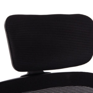 ΚΑΡΕΚΛΑ ΓΡΑΦΕΙΟΥ ΜΑΥΡΟ MESH & PP ΣΚΕΛΕΤΟΣ 64x60x117-127Υεκ.