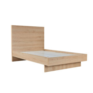 NEON ΚΡΕΒΑΤΙ (ΓΙΑ ΣΤΡΩΜΑ 120x200cm) ΦΥΣΙΚΟ 127x234x121