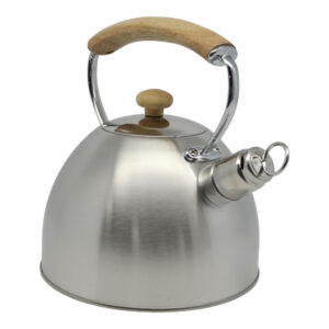 ΤΣΑΓΙΕΡΑ ΑΝΟΞΕΙΔΩΤΗ 2,5lt ΜΕ ΞΥΛΙΝΗ ΛΑΒΗ