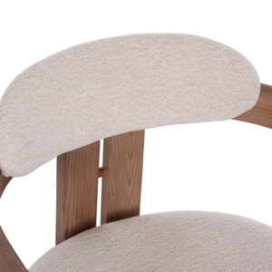 ΠΟΛΥΘΡΟΝΑ ΤΡΑΠΕΖΑΡΙΑΣ ΜΠΕΖ ΥΦΑΣΜΑ--ΜΑΤ WHITEWASH PLYWOOD 56x45x73Υεκ.