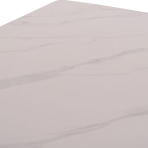 ΣΕΤ ΤΡΑΠΕΖΑΡΙΑΣ 5ΤΜΧ RAVEN ΚΕΡΑΜΙΚΟ TOP ΛΕΥΚΟ ΜΑΡΜΑΡΟ & 4 ΚΑΡΕΚΛΕΣ