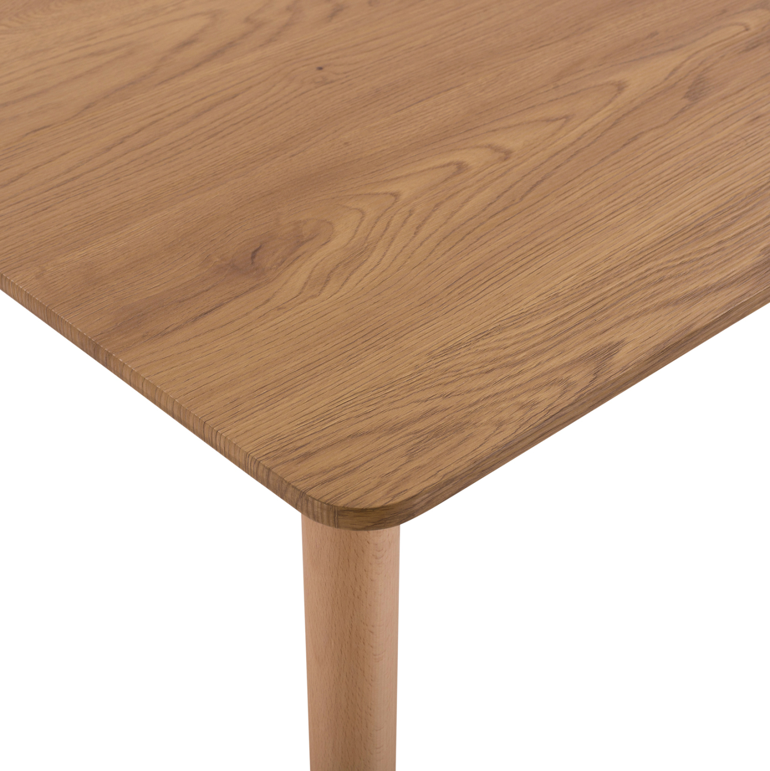 ΣΕΤ ΤΡΑΠΕΖΑΡΙΑΣ 5ΤΜΧ LUCIEN MDF TOP & ΞΥΛΟ ΟΞΙΑΣ ΣΕ ΦΥΣΙΚΟ ΧΡΩΜΑ