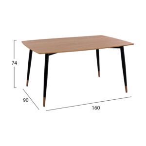 ΣΕΤ ΤΡΑΠΕΖΑΡΙΑΣ 7ΤΜΧ MDF TOP-ΒΕΛΟΥΔΟ ΜΠΛΕ & ΜΕΤΑΛΛΟ ΜΑΥΡΟ