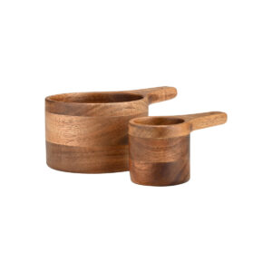 ΞΥΛΙΝΗ ΜΕΖΟΥΡΑ ΚΟΥΖΙΝΑΣ ALLURE 13,7CM & 9,4CM ΣΕΤ