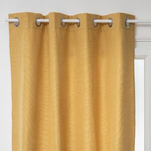 ΚΟΥΡΤΙΝΑ ΧΑΜΗΛΗΣ ΣΚΙΑΣΗΣ, POLYESTER ΩΧΡΑ 140xY260cm