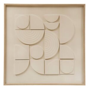 ΠΙΝΑΚΑΣ 3D ΜΕ ΚΟΡΝΙΖΑ MDF ΧΡΩΜΑ 60x60x3cm