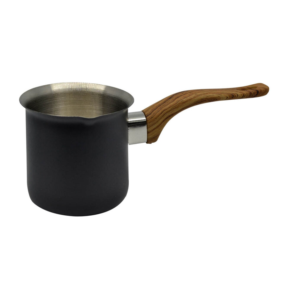 ΜΠΡΙΚΙ INOX ΜΑΥΡΟ ΜΕ ΛΑΒΗ ΞΥΛΙΝΗΣ ΟΨΗΣ 355ml