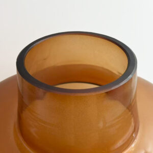 VIDRIO ΒΑΖΟ 25x25x38 ΓΥΑΛΙ CARAMEL