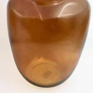 VIDRIO ΒΑΖΟ 25x25x38 ΓΥΑΛΙ CARAMEL