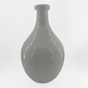FLACON ΒΑΖΟ 27.5x27.5x46 ΓΥΑΛΙ ΑΣΠΡΟ