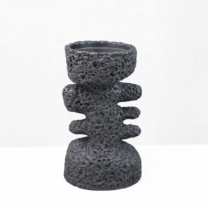 KYCLADIC II ΚΗΡΟΠΗΓΙΟ ΔΙΑΚΟΣΜΗΤΙΚΟ 12x10x20 RESIN ΜΑΥΡΟ