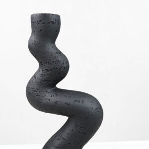 ANGLES I ΚΗΡΟΠΗΓΙΟ ΔΙΑΚΟΣΜΗΤΙΚΟ 10.5x7x23.5 RESIN ΜΑΥΡΟ