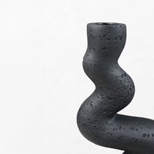 ANGLES I ΚΗΡΟΠΗΓΙΟ ΔΙΑΚΟΣΜΗΤΙΚΟ 10.5x7x23.5 RESIN ΜΑΥΡΟ