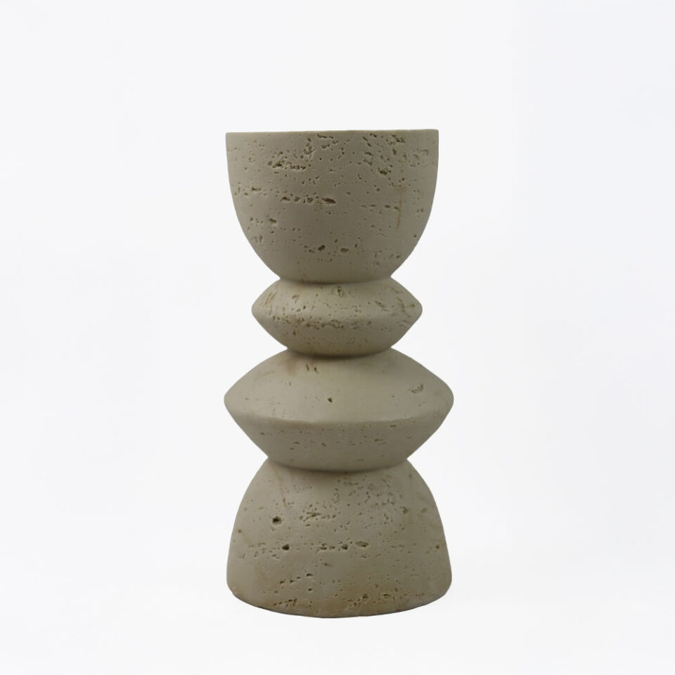EQUINOX II ΚΗΡΟΠΗΓΙΟ ΔΙΑΚΟΣΜΗΤΙΚΟ 10x10x20 RESIN ΜΠΕΖ
