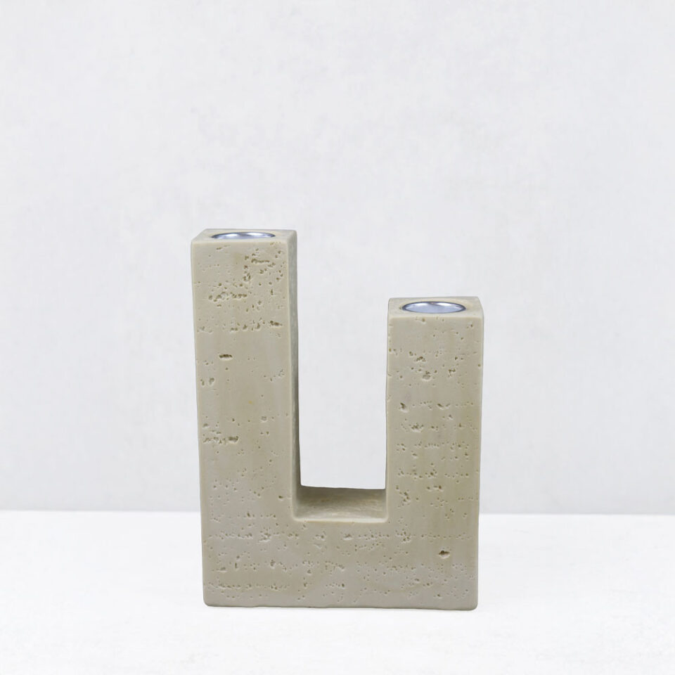 FLUX III ΚΗΡΟΠΗΓΙΟ ΔΙΑΚΟΣΜΗΤΙΚΟ 12x4x16 RESIN ΜΠΕΖ