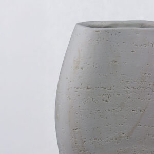 ORBIX II ΒΑΖΟ 19.5x13x35cm RESIN ΜΠΕΖ