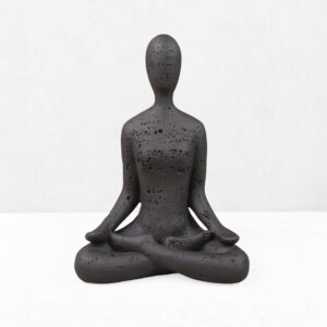 MORPH I ΔΙΑΚΟΣΜΗΤΙΚΟ ΣΩΜΑ 13x7.5x17.5cm RESIN ΚΑΦΕ ΣΚΟΥΡΟ