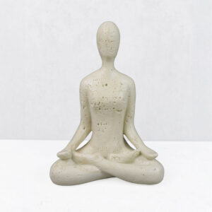 MORPH III ΔΙΑΚΟΣΜΗΤΙΚΟ ΣΩΜΑ 13x7.5x17.5cm RESIN ΜΠΕΖ