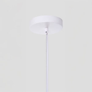 AURORA ΦΩΤΙΣΤΙΚΟ ΟΡΟΦΗΣ 61x47cm RATTAN ΛΕΥΚΟ
