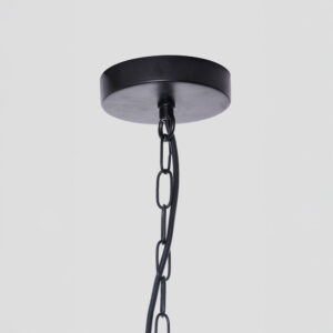 STEEL ΦΩΤΙΣΤΙΚΟ ΟΡΟΦΗΣ 28x40.5cm ΣΙΔΕΡΟ ΜΑΥΡΟ