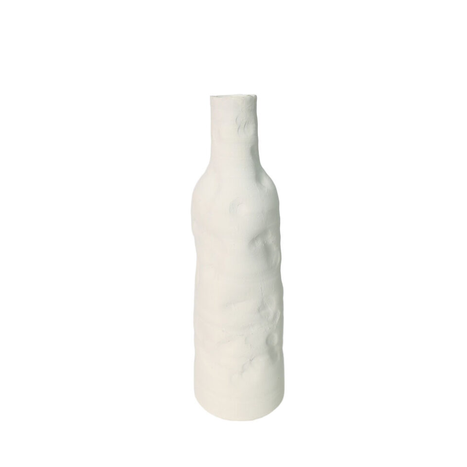 ORENDA ΒΑΖΟ 14.3x14.3x43.7 ΚΕΡΑΜΙΚΟ ΛΕΥΚΟ