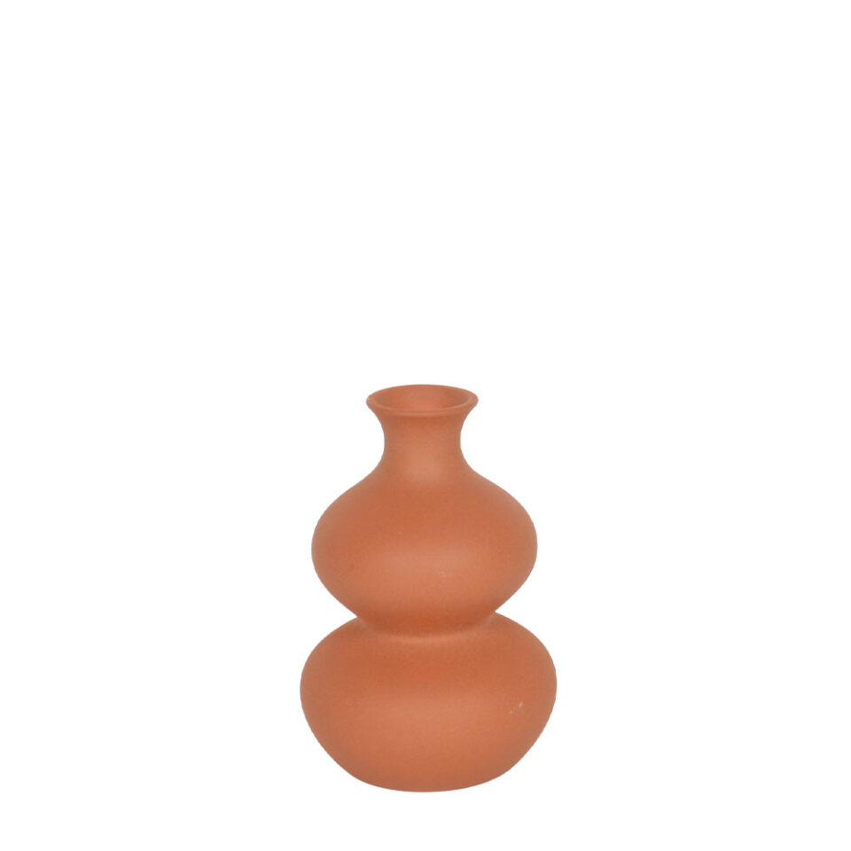 REON ΒΑΖΟ 16x16x23.5cm ΚΕΡΑΜΙΚΟ ΠΟΡΤΟΚΑΛΙ