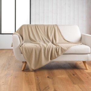 WOOLLY, ΡΙΧΤΑΡΙ POLYESTER ΜΠΕΖ 180Χ220CM