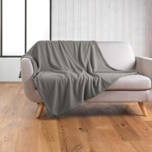 WOOLLY, ΡΙΧΤΑΡΙ POLYESTER ΓΚΡΙ 180Χ220CM
