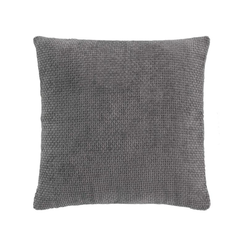 MYNKI, ΜΑΞΙΛΑΡΙ ΔΙΑΚΟΣΜΗΤΙΚΟ ΣΕΝΙΛ ΑΝΘΡΑΚΙ 40X40CM