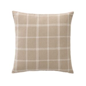 KUWA, ΔΙΑΚΟΣΜΗΤΙΚΟ ΜΑΞΙΛΑΡΙ ΒΑΜΒΑΚΙ & POLYESTER, ΜΠΕΖ 45Χ45CM