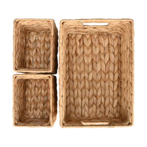 ΚΑΛΑΘΙΑ ΑΠΟΘΗΚΕΥΣΗΣ & ΟΡΓΑΝΩΣΗΣ FLORANA ΣΕΤ 3 ΤΜΧ. 30x20x14cm - 2x 15x11x12cm