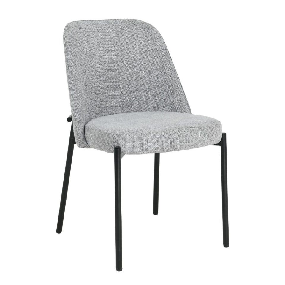 LUJO ΚΑΡΕΚΛΑ ΓΚΡΙ ΑΝΟΙΧΤΟ ΜΑΥΡΟ ΜΑΤ 51.5x57x84.5cm