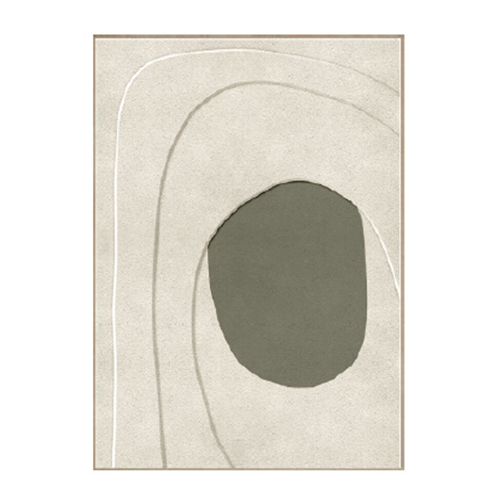 VOID A ΠΙΝΑΚΑΣ ΔΙΑΚΟΣΜΗΤΙΚΟΣ ΜΕ ΚΟΡΝΙΖΑ 80x120x4cm ΚΑΜΒΑΣ ΜΠΕΖ ΛΑΔΙ PS