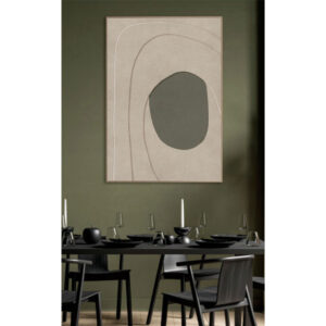 VOID A ΠΙΝΑΚΑΣ ΔΙΑΚΟΣΜΗΤΙΚΟΣ ΜΕ ΚΟΡΝΙΖΑ 80x120x4.3cm ΚΑΜΒΑΣ ΜΠΕΖ ΛΑΔΙ PS