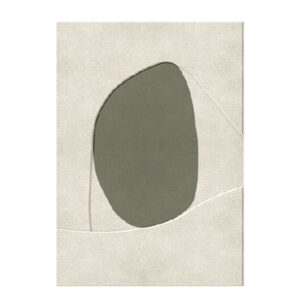 VOID B ΠΙΝΑΚΑΣ ΔΙΑΚΟΣΜΗΤΙΚΟΣ ΜΕ ΚΟΡΝΙΖΑ 80x120x4.3cm ΚΑΜΒΑΣ ΜΠΕΖ ΛΑΔΙ PS