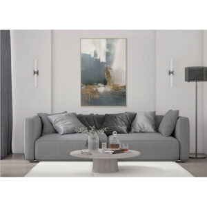 GENESA ΠΙΝΑΚΑΣ ΔΙΑΚΟΣΜΗΤΙΚΟΣ ΜΕ ΚΟΡΝΙΖΑ 80x120x4.3cm ΚΑΜΒΑΣ ΠΟΛΥΧΡΩΜΟ PS
