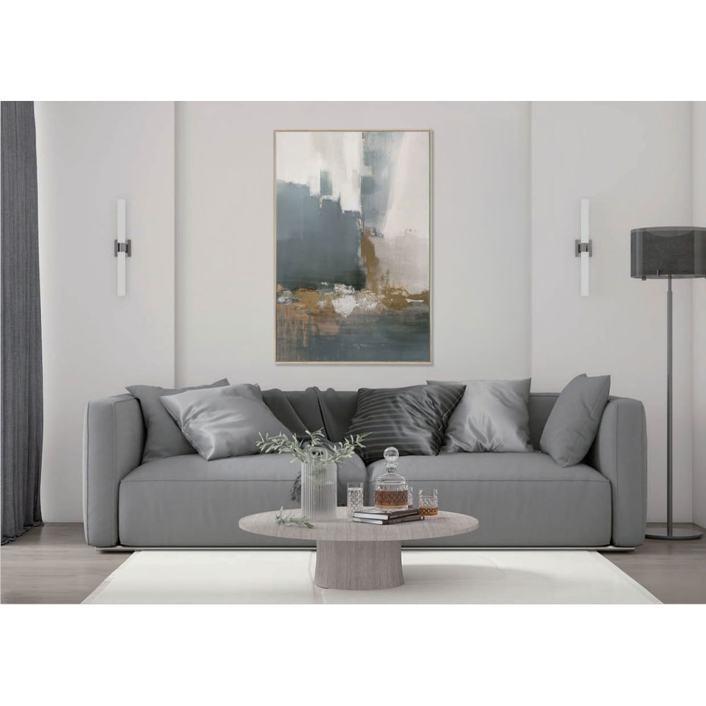 GENESA ΠΙΝΑΚΑΣ ΔΙΑΚΟΣΜΗΤΙΚΟΣ ΜΕ ΚΟΡΝΙΖΑ 80x120x4.3cm ΚΑΜΒΑΣ ΠΟΛΥΧΡΩΜΟ PS