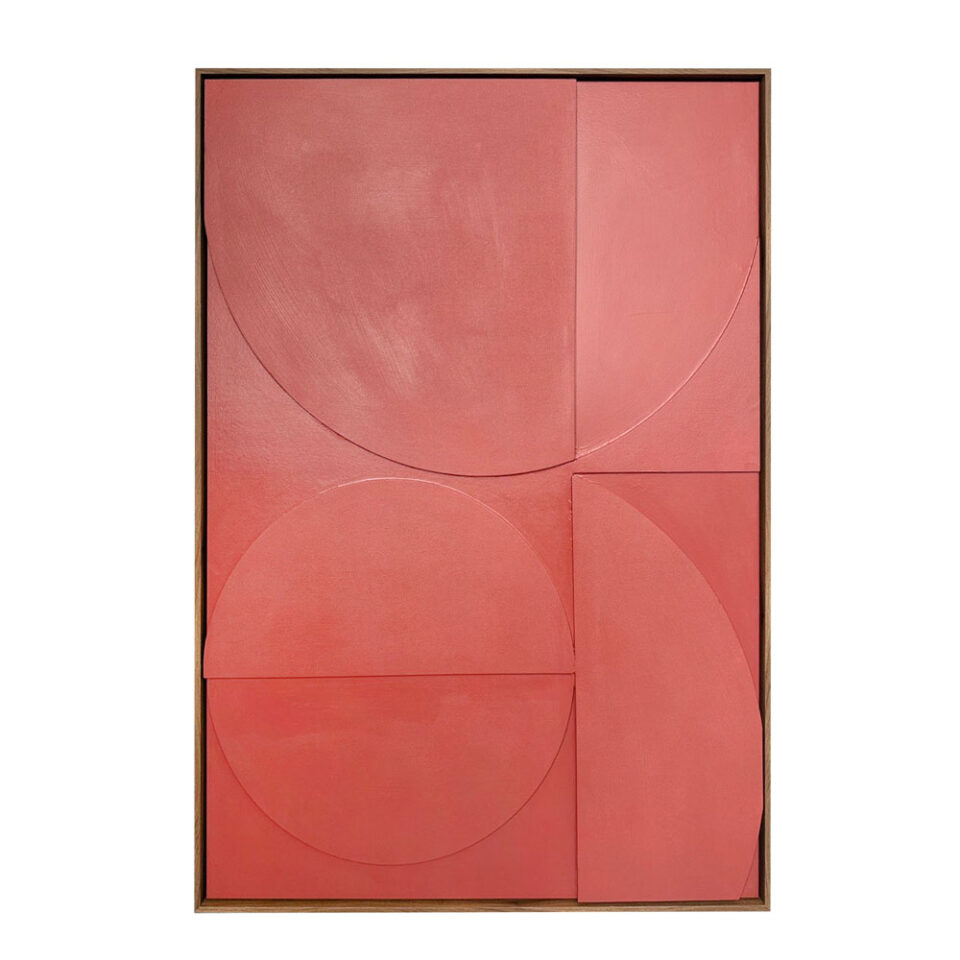 HARMONY ΠΙΝΑΚΑΣ ΔΙΑΚΟΣΜΗΤΙΚΟΣ ΜΕ ΚΟΡΝΙΖΑ 82.6x4.3x122.6 ΚΑΜΒΑΣ ΠΟΡΤΟΚΑΛΙ PS