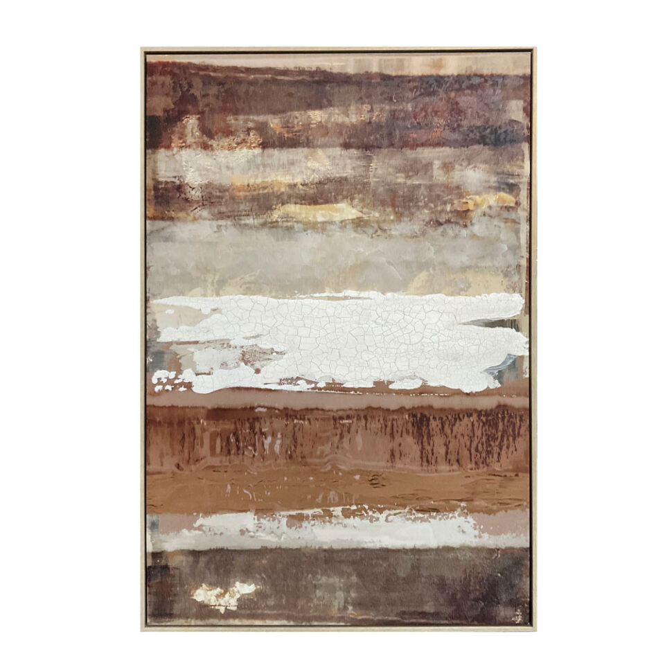 MIRRHA ΠΙΝΑΚΑΣ ΔΙΑΚΟΣΜΗΤΙΚΟΣ ΜΕ ΚΟΡΝΙΖΑ 82.6x4.3x122.6 ΚΑΜΒΑΣ ΚΑΦΕ PS