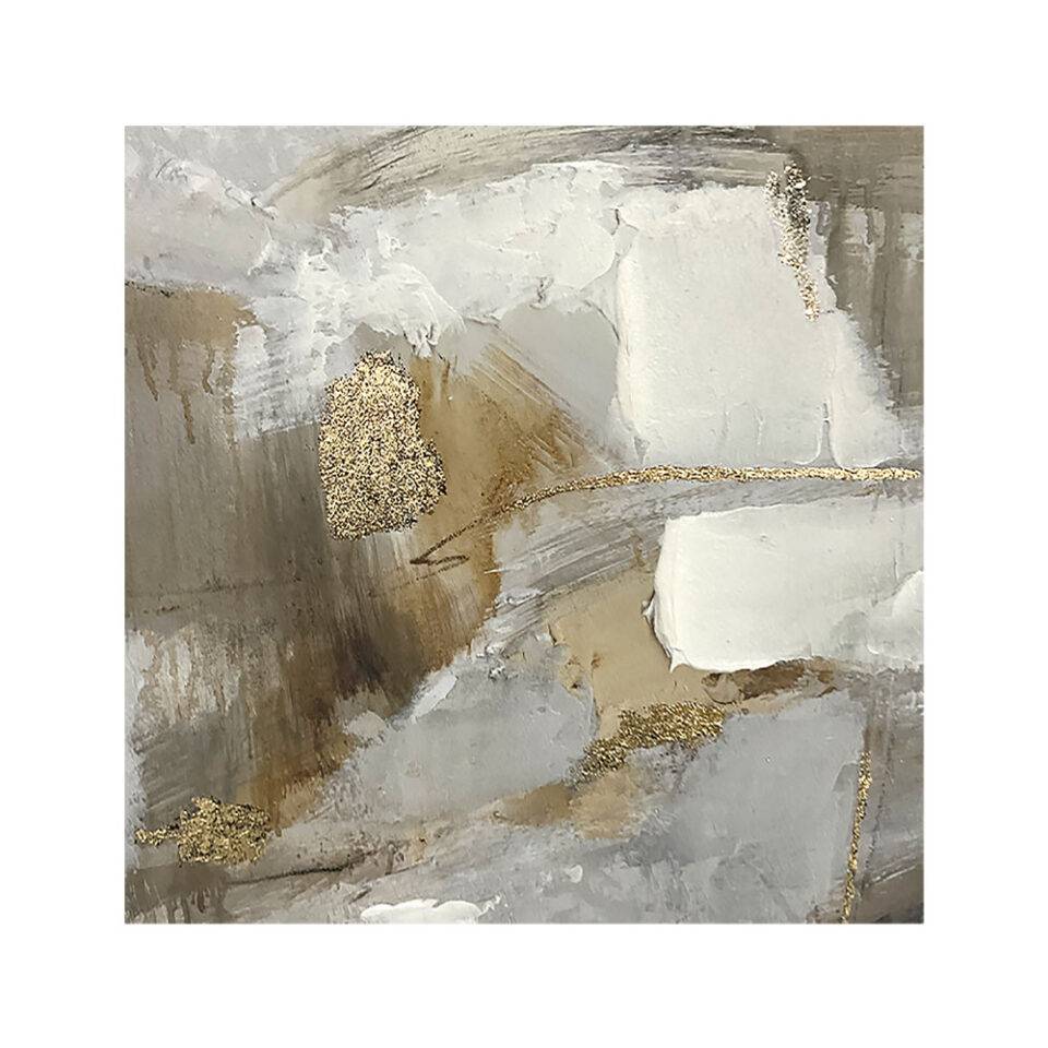 NYRA ΠΙΝΑΚΑΣ ΔΙΑΚΟΣΜΗΤΙΚΟΣ ΜΕ ΚΟΡΝΙΖΑ 82.6x4.3x82.6 ΚΑΜΒΑΣ ΠΟΛΥΧΡΩΜΟ PS