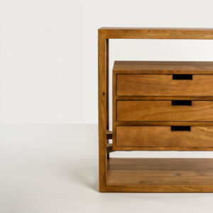 ELIS ΚΟΜΟΔΙΝΟ 3ΣΥΡΤΑΡΙΑ ΦΥΣΙΚΟ 65x38x65cm