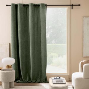 ΚΟΥΡΤΙΝΑ ΥΨΗΛΗΣ ΣΚΙΑΣΗΣ ΜΕ ΤΡΟΥΚΣ POLYESTER ΠΡΑΣΙΝΗ 140Χ260CM