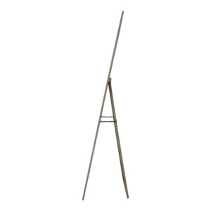 ΚΑΘΡΕΦΤΗΣ ΔΑΠΕΔΟΥ ΜΕ ΠΛΑΣΤΙΚΟ ΠΛΑΙΣΙΟ ΣΕ ΜΠΕΖ ΓΚΡΙ ΧΡΩΜΑ ΚΑΙ ΑΝΑΓΛΥΦΗ ΥΦΗ 40x150εκ.