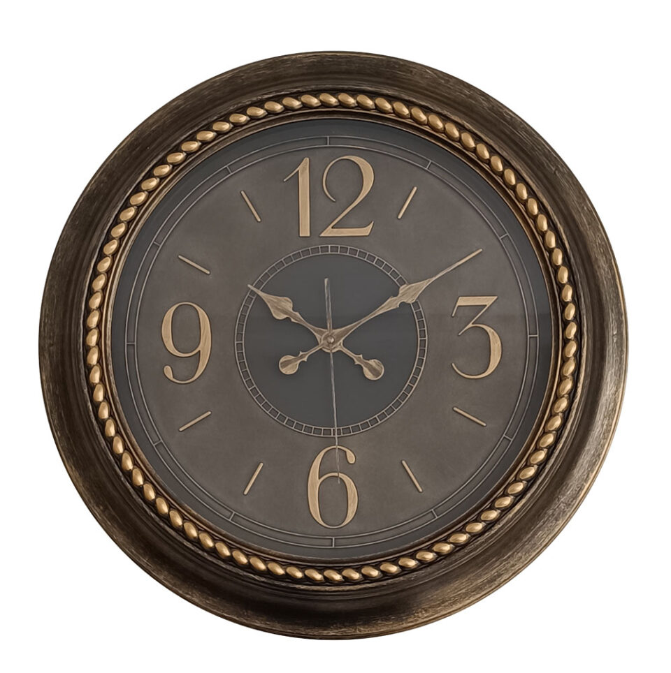 ΡΟΛΟΙ ΤΟΙΧΟΥ ΠΛΑΣΤΙΚΟ ΣΕ ΚΑΦΕ VINTAGE ΧΡΩΜΑ 55,9x55,9x5,6εκ.