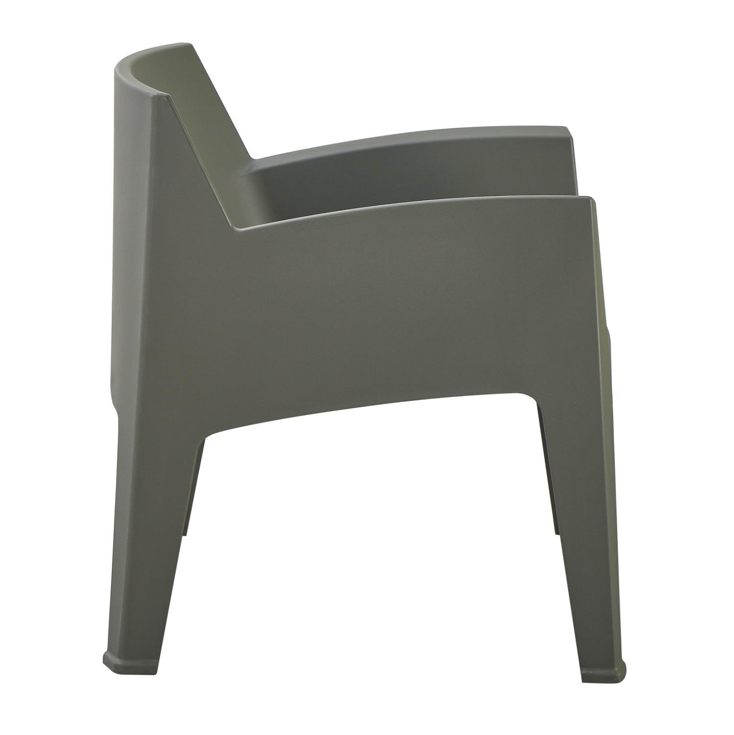 ΠΟΛΥΘΡΟΝΑ ΠΟΛΥΠΡΟΠΥΛΕΝΙΟΥ LOUNGE DARK OLIVE GREEN 62,5x48,5x73Υεκ.