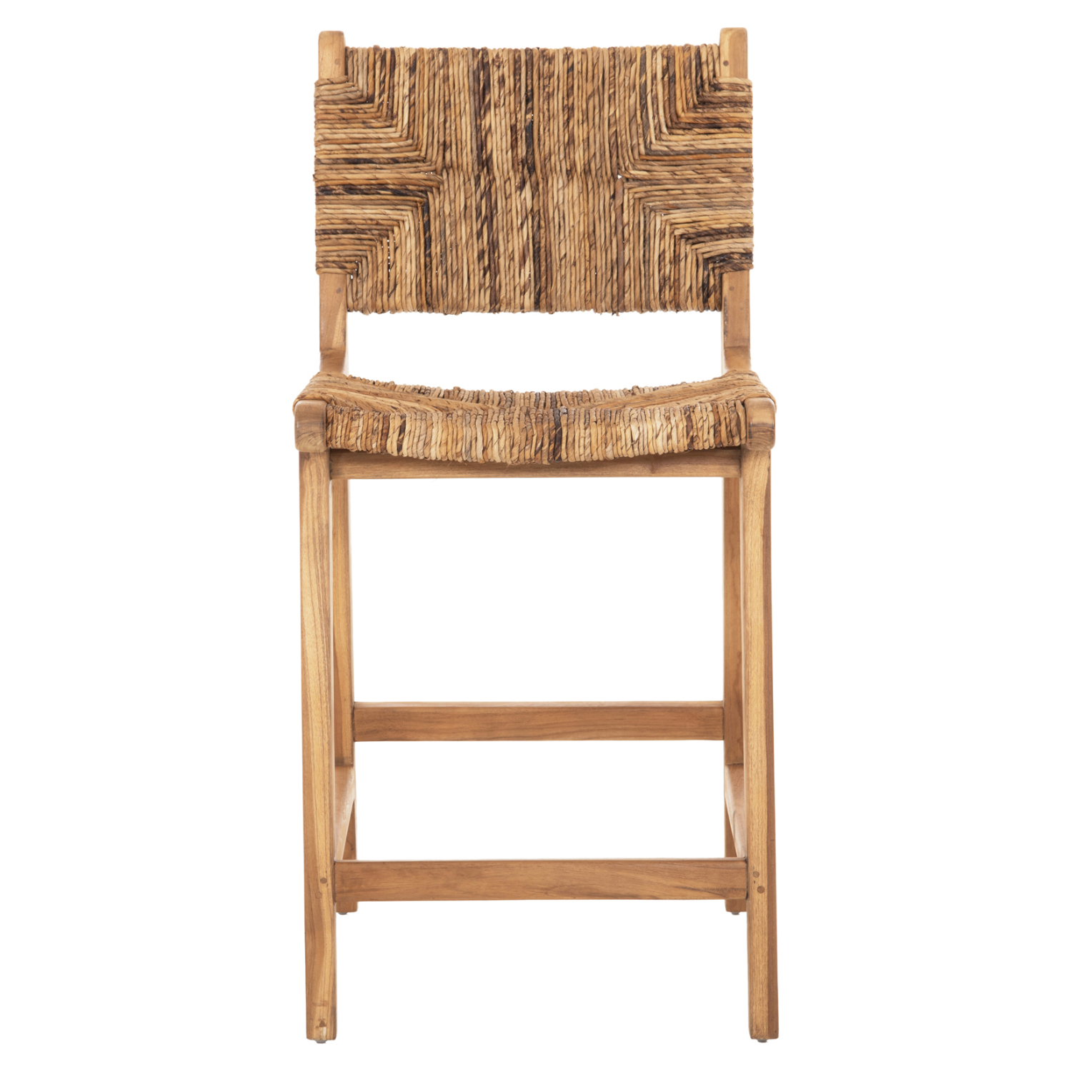 ΣΚΑΜΠΟ ΜΠΑΡ ΞΥΛO TEAK ΣΕ ΦΥΣΙΚΟ-ΨΑΘΑ 46x55x96Υεκ.